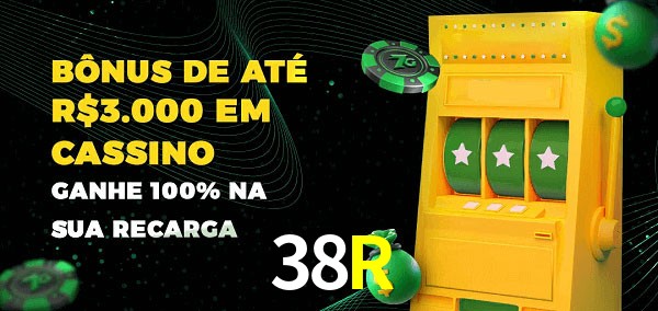 38R melhor bônus de depósito